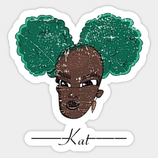 Kat - Wendell and Wild Sticker